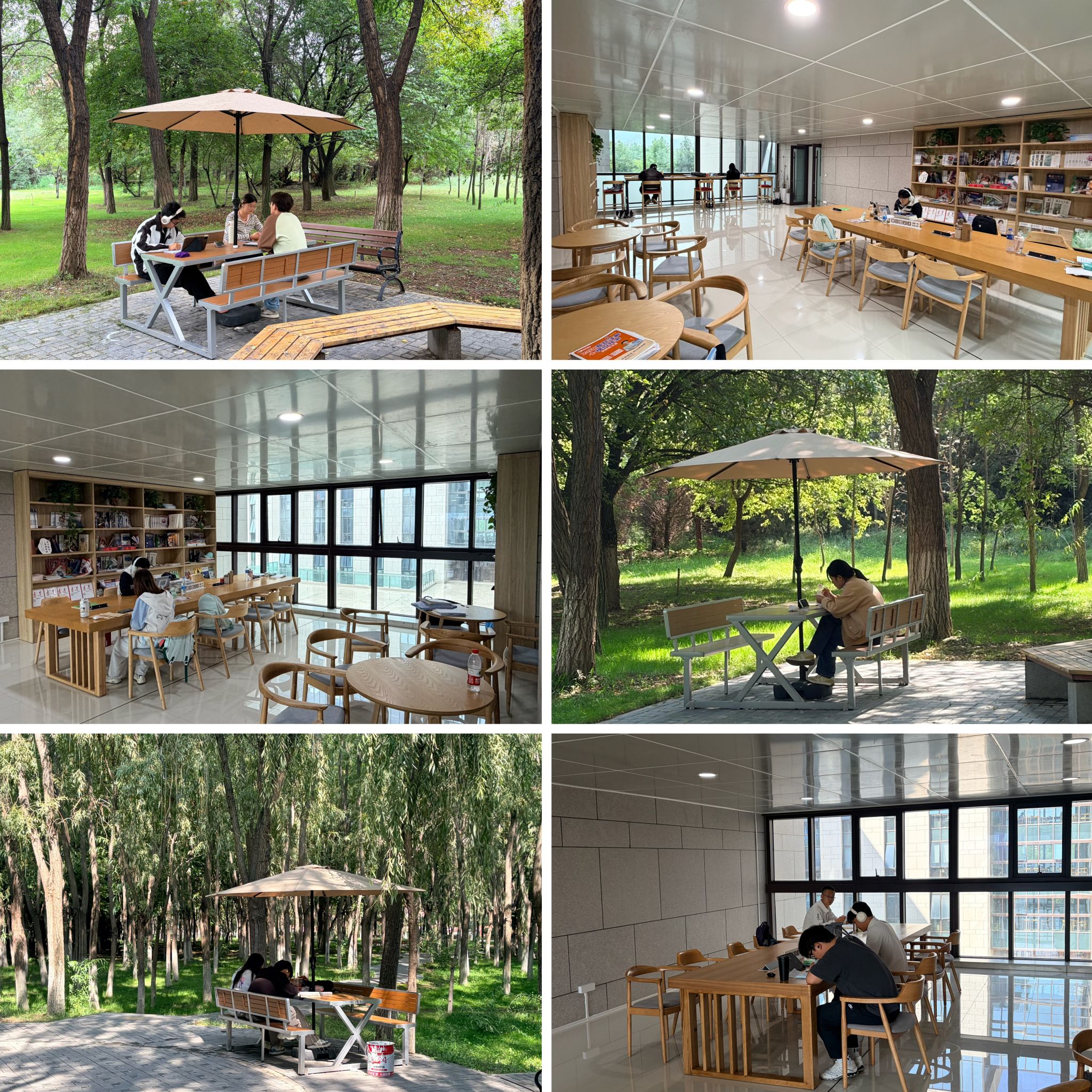 拓展育人新空间  办好师生暖心事 ——兰州理工大学彭家坪校区新增“林荫学习驿站”与问鼎堂“悦”读角共享空间