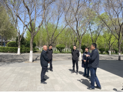 校领导带队开展校园安全隐患排查